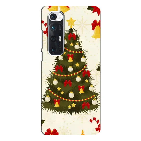 Чехол с рисунком «Новогодний принт» для Xiaomi Mi 10s Чехол с рисунком «Новогодний принт» для Xiaomi Mi 10s