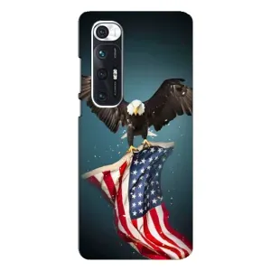 Чохол Прапор USA для Xiaomi Mi 10s (Орел і прапор)