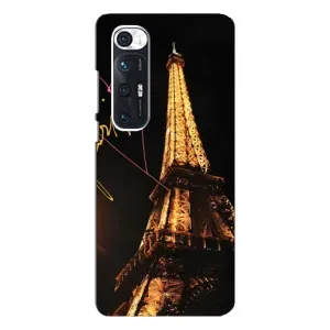 Чехол с Эйфелевой башней на Xiaomi Mi 10s (Paris)
