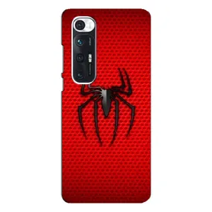 Чехол Супергерой Человека Паука на Xiaomi Mi 10s (Паук марвел)