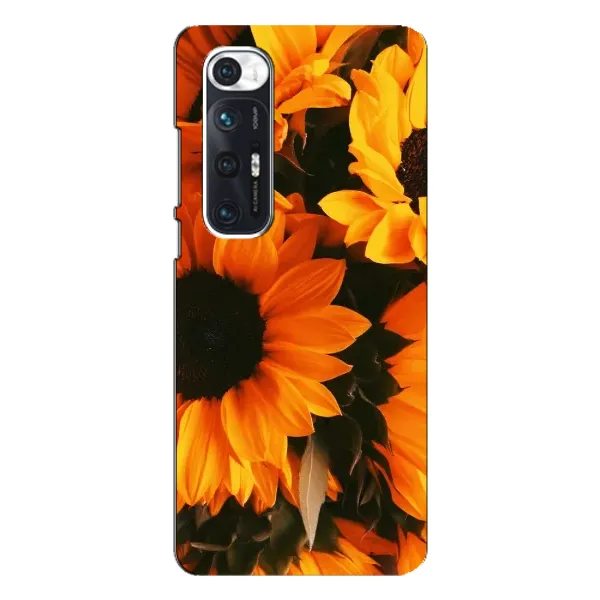 Чехол с рисунком «подсолнухи» для Xiaomi Mi 10s Чехол с рисунком «подсолнухи» для Xiaomi Mi 10s