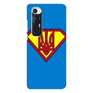 Чехол с картинкой (Патриотический ГЕРБ) на Xiaomi Mi 10s (Super - Герб)