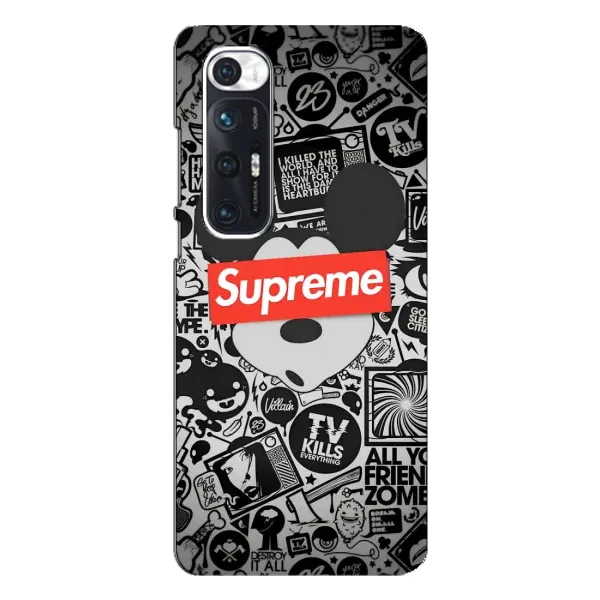 Чехол с рисунком «Supreme Маус» для Xiaomi Mi 10s Чехол с рисунком «Supreme Маус» для Xiaomi Mi 10s