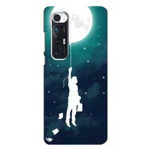 Чехол (ТПУ) с планетами на Xiaomi Mi 10s (To The moon)