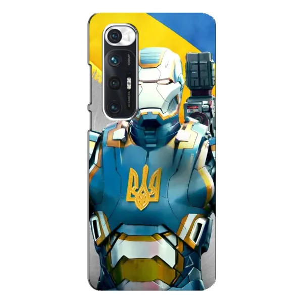 Чехол с рисунком «Украинский робокоп» для Xiaomi Mi 10s Чехол с рисунком «Украинский робокоп» для Xiaomi Mi 10s