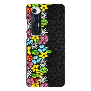 Чохол з Квітами для Xiaomi Mi 10s (Яскраві квіти)