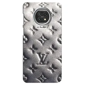 Текстурный Чехол Louis Vuitton для Сяоми Ми 10т Лайт (Бежевый ЛВ)