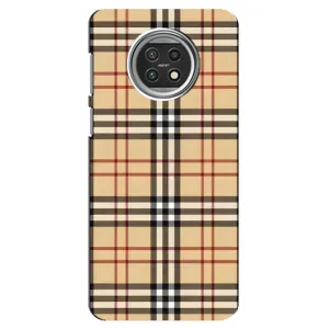 Чехол с Брендами одежды на Сяоми Ми 10т Лайт (Burberry стиль)