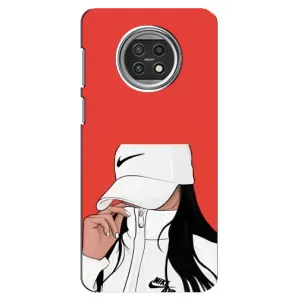 Силіконовый Чохол на Xiaomi Mi 10t Lite з картинкой Модных девушек (Дівчина Nike)