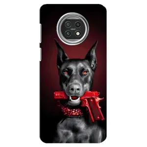 Чехол ДОБЕРМАН для Xiaomi Mi 10t Lite (Доберман злой)