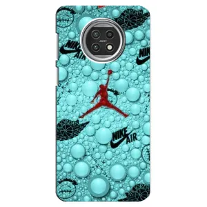 Силиконовый Чехол Nike Air Jordan на Сяоми Ми 10т Лайт (Джордан Найк)