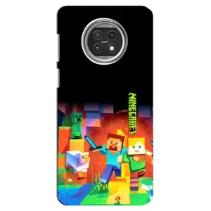 Чохли для Xiaomi Mi 10t Lite (Персонажі МайнКрафт) (Герой Майнкрафт)