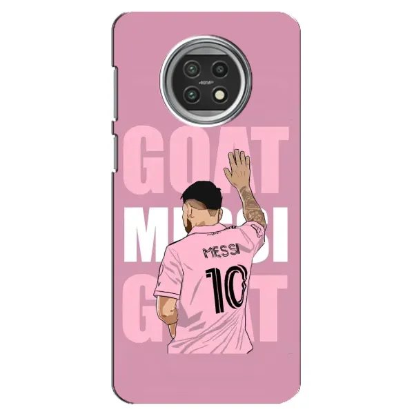 Чехол с рисунком «GOAT MESSI» для Xiaomi Mi 10t Lite Чехол с рисунком «GOAT MESSI» для Xiaomi Mi 10t Lite