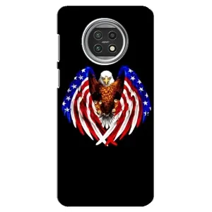 Чехол Флаг USA для Xiaomi Mi 10t Lite (Крылья США)