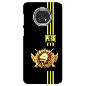 Чохол (TPU) з картинкою "Лого Пабг" на Сяомі Мі 10т Лайт (Логотип PUPG)