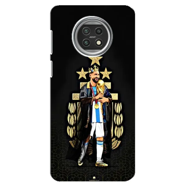 Чехол с рисунком «Месси король» для Xiaomi Mi 10t Lite