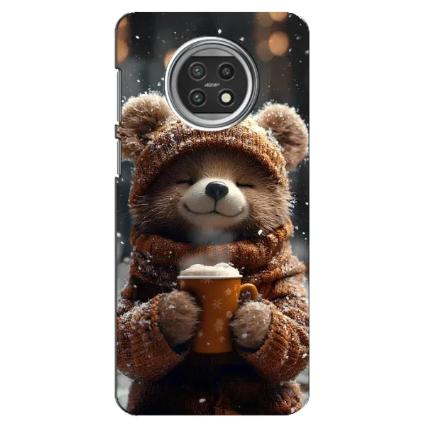 Чехол с рисунком «Медвежонок с кофе» для Xiaomi Mi 10t Lite Чехол с рисунком «Медвежонок с кофе» для Xiaomi Mi 10t Lite