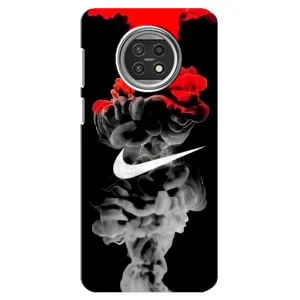 Силиконовый Чехол на Xiaomi Mi 10t Lite с картинкой Nike (Nike дым)