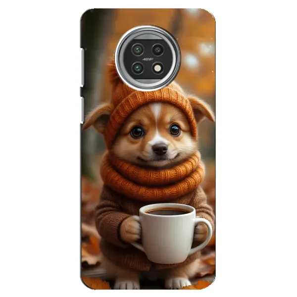 Чехол с рисунком «Собачка с кофе» для Xiaomi Mi 10t Lite Чехол с рисунком «Собачка с кофе» для Xiaomi Mi 10t Lite