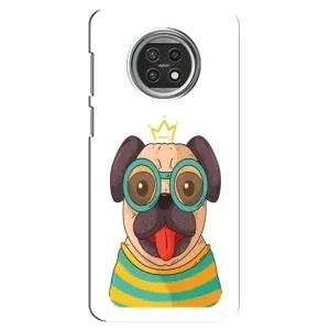 Бампер для Xiaomi Mi 10t Lite с картинкой "Песики" (Собака Король)