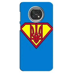 Чохол з картинкою (Патріотичний ГЕРБ) на Xiaomi Mi 10t Lite (Герб - супер герой)