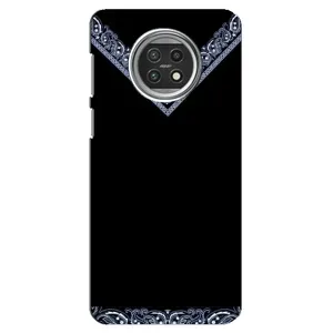 Силиконовый Чехол на Xiaomi Mi 10t Lite (Воротник вышиванки)