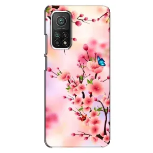 Чохол з картинкою Сакури на Xiaomi Mi 10T Pro (Метелики на сакурі)