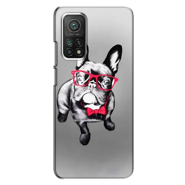 Чехол с рисунком «Бульдог в очках» для Xiaomi Mi 10T Pro Чехол с рисунком «Бульдог в очках» для Xiaomi Mi 10T Pro