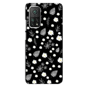 Чохли з тематикою "КВІТИ" на Xiaomi Mi 10T Pro (цвітіння на чорному)