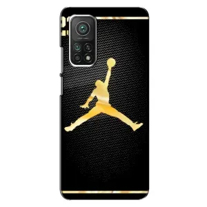 Силиконовый Чехол Nike Air Jordan на Сяоми Ми 10Т Про (Джордан 23)
