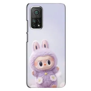 Чехол с принтом Лабубу для Xiaomi Mi 10T Pro (Фиолетовый Лабубу)