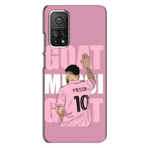 Чехлы Лео Месси в Майами на Xiaomi Mi 10T Pro (GOAT MESSI)