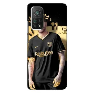 Силиконовый Чехол Xiaomi Mi 10T Pro (Gold Neymar)