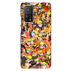 Чохли з принтом НАРУТО на Xiaomi Mi 10T Pro (Коллаж Наруто)
