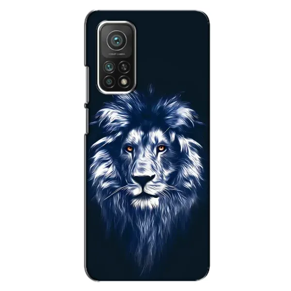 Чехол с рисунком «Лев - синий» для Xiaomi Mi 10T Pro Чехол с рисунком «Лев - синий» для Xiaomi Mi 10T Pro