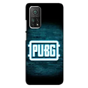 Чехол (TPU) с картинкой "Лого Пабг" на Сяоми Ми 10Т Про (Лого PUBG)