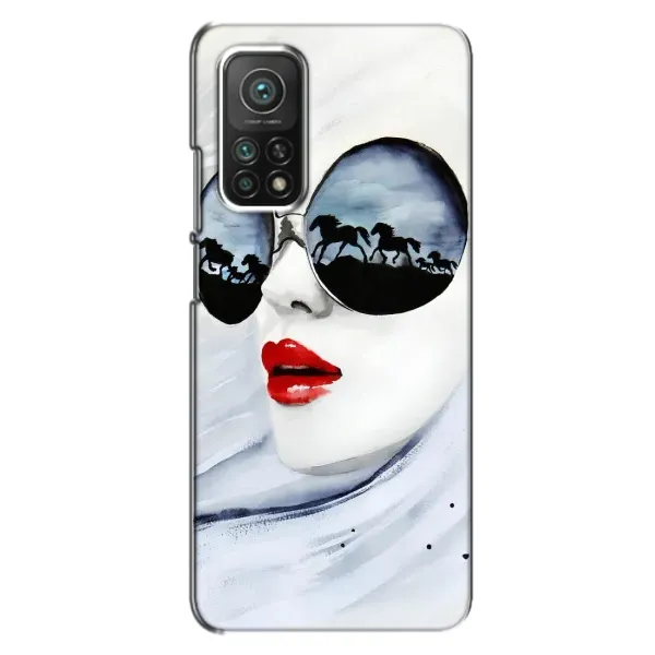 Чехол с рисунком «Любительница коней» для Xiaomi Mi 10T Pro Чехол с рисунком «Любительница коней» для Xiaomi Mi 10T Pro