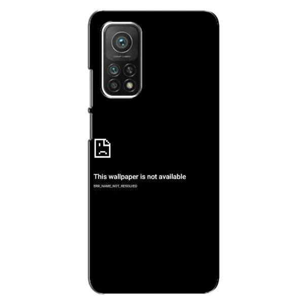 Чехол с рисунком «Ошибка» для Xiaomi Mi 10T Pro Чехол с рисунком «Ошибка» для Xiaomi Mi 10T Pro