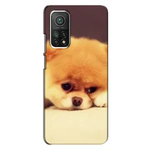 Чехол (ТПУ) Милые собачки для Xiaomi Mi 10T Pro (Померанский шпиц)
