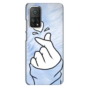 Чехлы (Знак сердечка) на Xiaomi Mi 10T Pro (Сердечка знак)