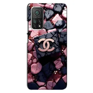 Чехол (Dior, Prada, YSL, Chanel) для Xiaomi Mi 10T Pro (Шанель)