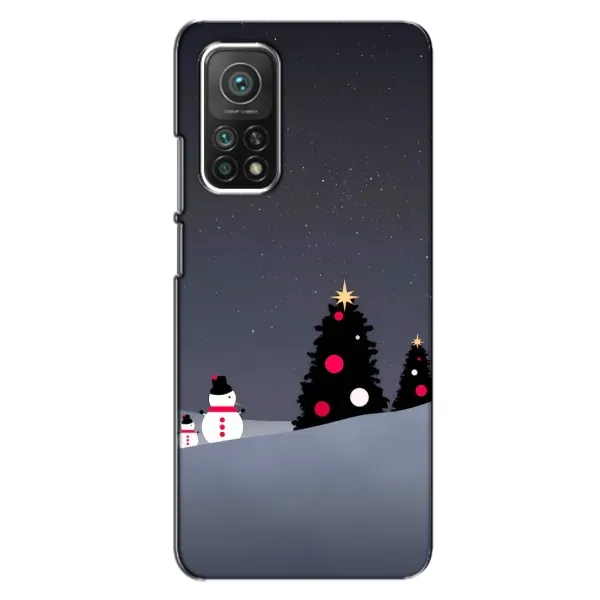 Чехол с рисунком «Снеговички» для Xiaomi Mi 10T Pro Чехол с рисунком «Снеговички» для Xiaomi Mi 10T Pro