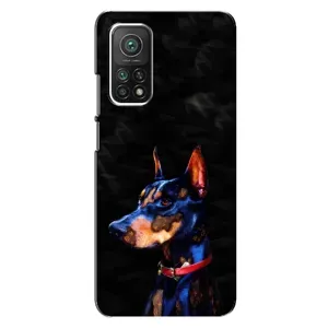 Бампер для Xiaomi Mi 10T Pro с картинкой "Песики" (Собака Мопс)