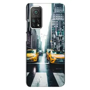 Силиконовый бампер (Работники) на Xiaomi Mi 10T Pro (Такси)