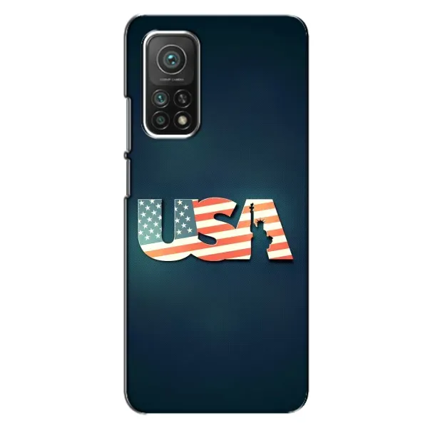Чехол с рисунком «USA» для Xiaomi Mi 10T Pro Чехол с рисунком «USA» для Xiaomi Mi 10T Pro