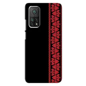 Силиконовый Чехол на Xiaomi Mi 10T Pro с картинкой Вышиванки