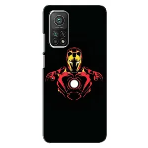 Чехол Супергерой Железный человек на Xiaomi Mi 10T Pro (Железный человек)