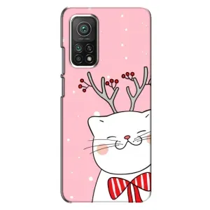 Чехол на тематику: Коты для Xiaomi Mi 10T Pro (Зимний кот)