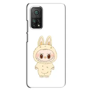 Чехол с принтом Лабубу для Xiaomi Mi 10T (Бежевый Лабубу)