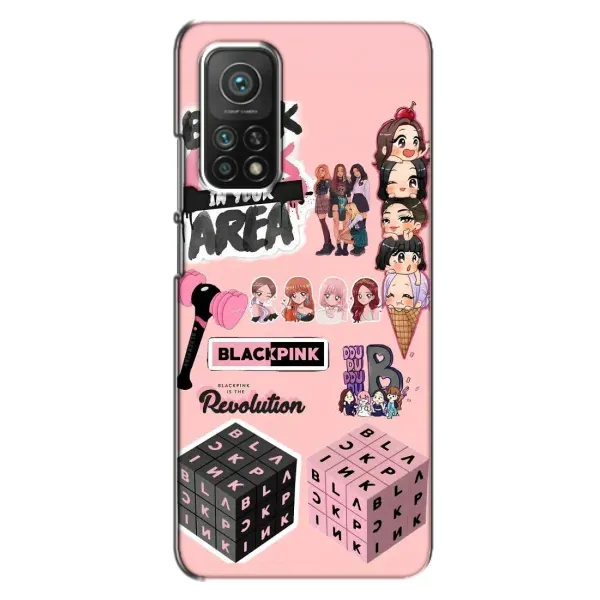Чехол с рисунком «BLACK PINK коллаж» для Xiaomi Mi 10T